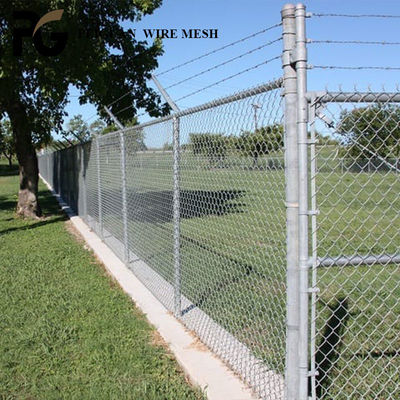 6ft Height Diamond Wire Mesh Fence 50x50mm 9 Guage