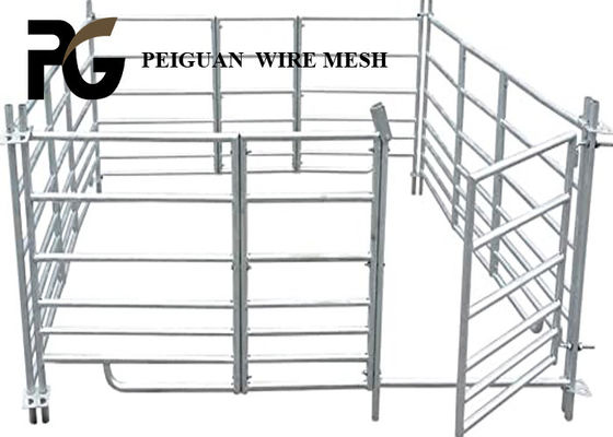 Panel Halaman Sapi Baja Luar Ruangan, Panel Sapi Portabel Dilapisi Seng