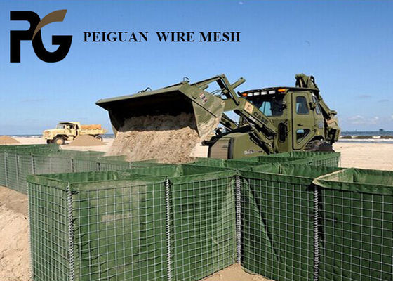 Bukti Ledakan Tembok  Bastion yang Dilapisi Seng Untuk Kenya